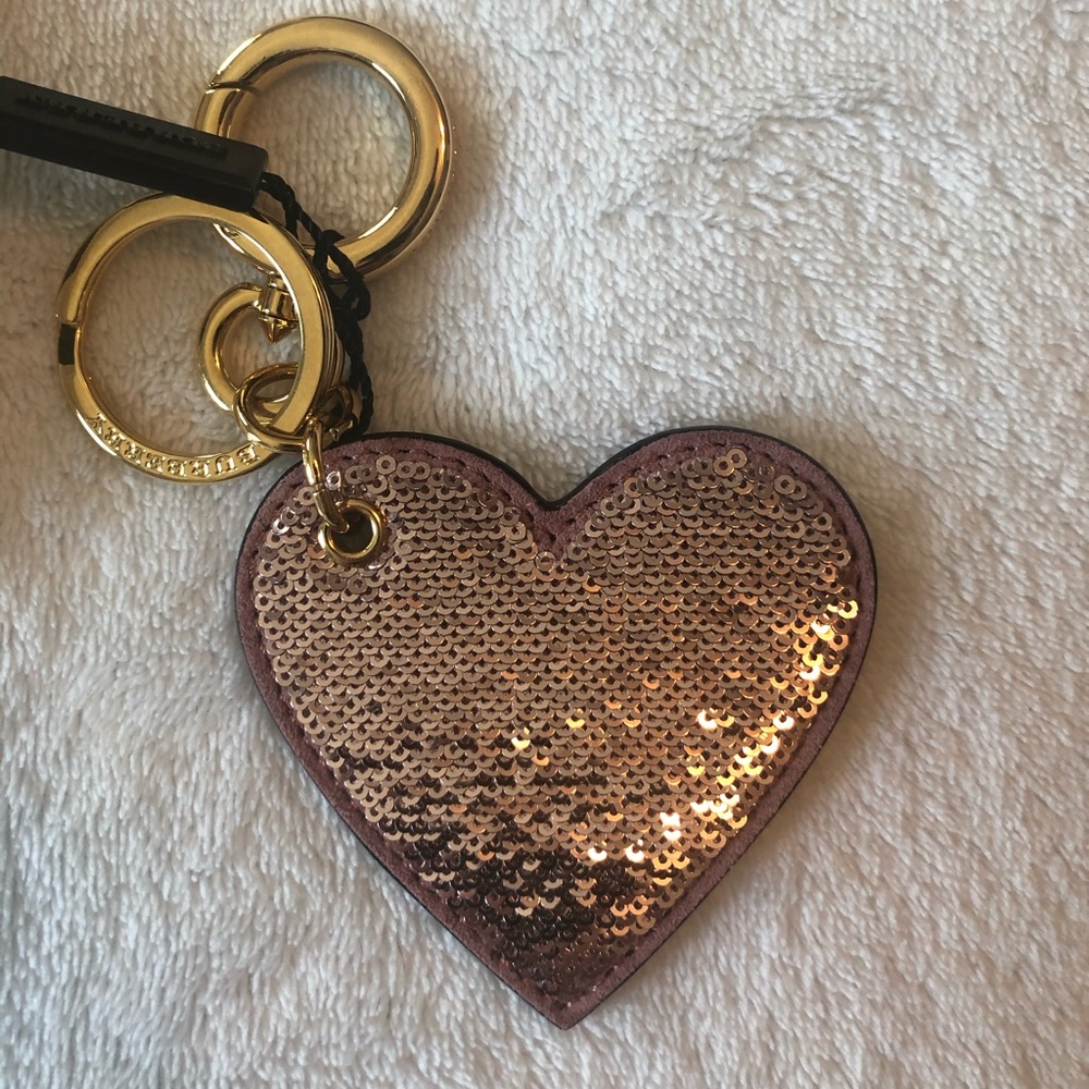 Burberry Heart Keychain